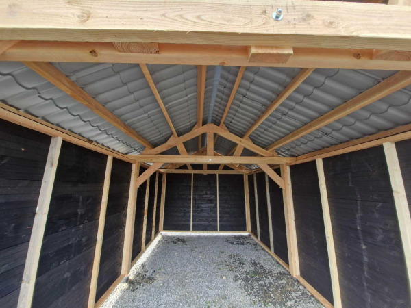 Klassieke garage met zadeldak 550x410x340 cm – foto 6 – kavel bij XL Auctions