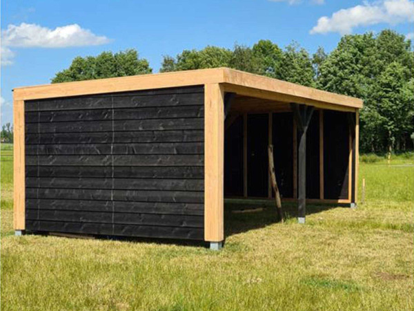 Schuilstal geïmpregneerd Douglas 400x800x265cm – foto 4 – kavel bij XL Auctions