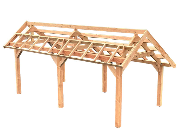 Traditionele Douglas kapschuur 805x360x325 cm – foto 2 – kavel bij XL Auctions