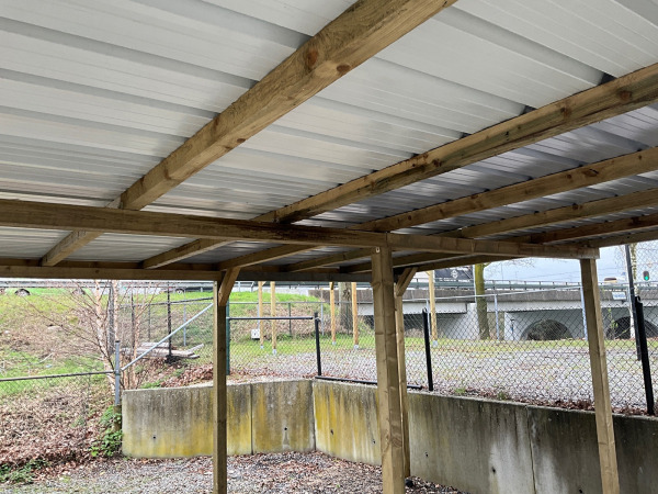 Vrijstaande carport 750x520x247cm – foto 9 – kavel bij XL Auctions
