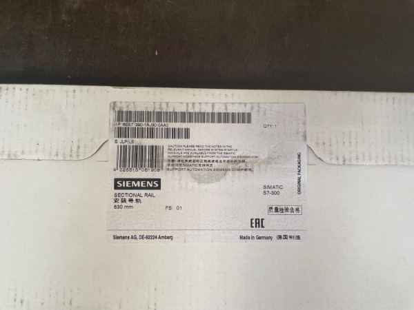 Siemens SIMATIC S7-300 Sectional Rail 850 mm – foto 2 – kavel bij XL Auctions