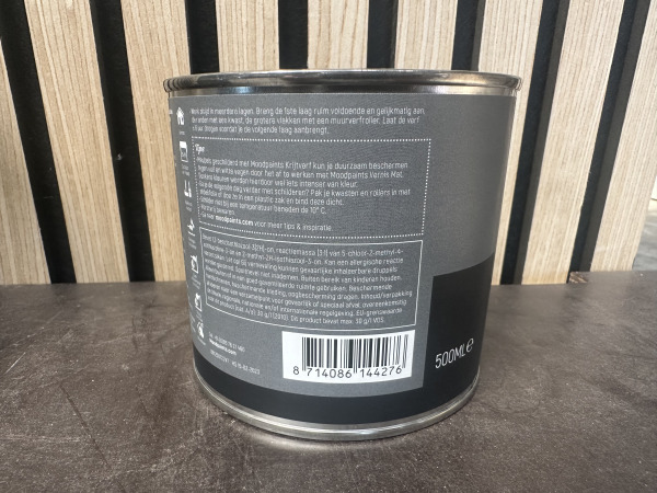 10x Moodpaints krijtverf Ballroom Black 0,5L – foto 3 – kavel bij XL Auctions