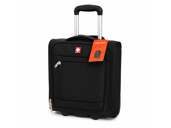 Reiskoffer Swizz Traveller Black Zwart met Cijferslot – foto 2 – kavel bij XL Auctions