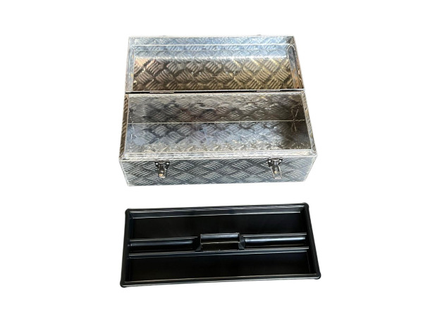 Aluminiumkist met inzet bak – foto 3 – kavel bij XL Auctions
