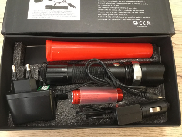 Cree Led Zaklamp 1 Accu – foto 3 – kavel bij XL Auctions