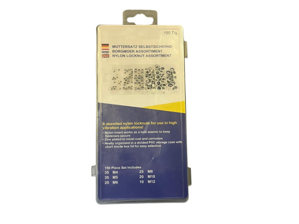 Assortiment Borgmoeren 150-delig M3 t/M M10 – foto 2 – kavel bij XL Auctions