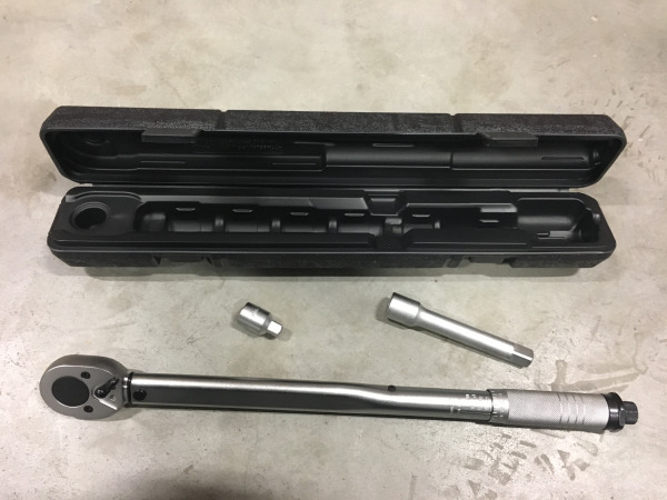 Momentsleutel 1/2 42-210Nm – foto 2 – kavel bij XL Auctions