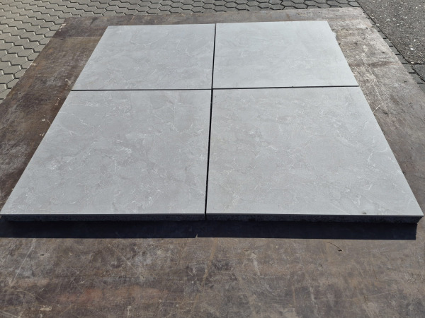 24 M2 Keramische Tegel Puur Grey 60x60x4 Cm – foto 3 – kavel bij XL Auctions