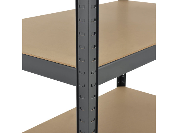 Stellingkast Dubbel - 180x90x40 cm - Grijs – foto 11 – kavel bij XL Auctions