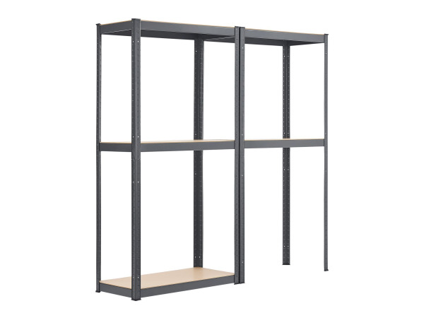 2 stuks Magazijnstelling / Opbergrek - Easy - Grijs – foto 12 – kavel bij XL Auctions