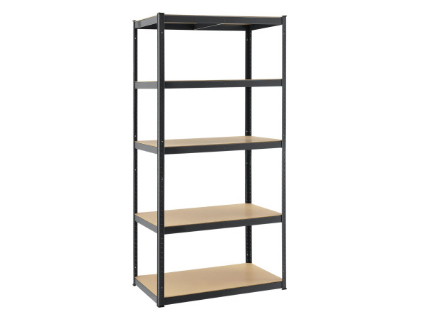 Stellingkast / magazijnrek - 200 x 100 x 60cm - Grijs – kavel bij XL Auctions