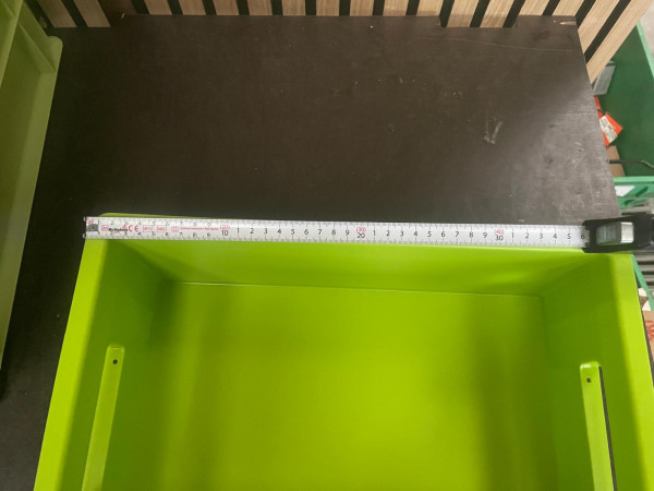 Set van 4 Kunststof Opbergbakken – Groen – foto 3 – kavel bij XL Auctions