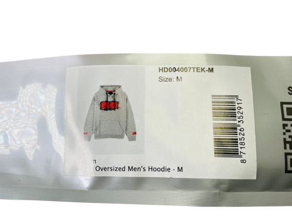 Tekken Licensed Oversized Men's Hoodie - Grijs - Maat M – foto 3 – kavel bij XL Auctions