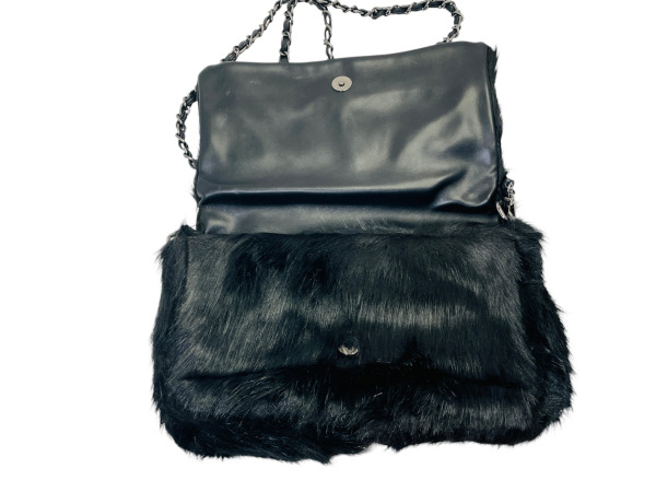 Diana & Co Firenze Faux Fur Schoudertas - Zwart – foto 3 – kavel bij XL Auctions