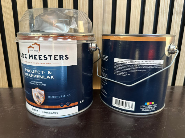 2x Gilde Meesters Project- & Trappenlak 2K 2,5L Hoogglans – foto 2 – kavel bij XL Auctions