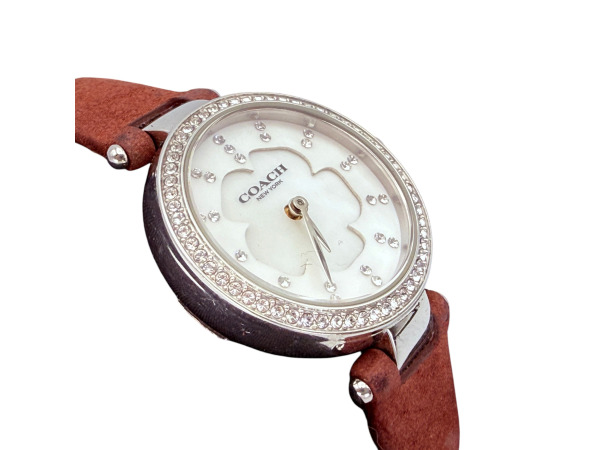 Coach | Elegant Dameshorloge met Kristallen Bezel – foto 4 – kavel bij XL Auctions