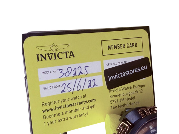 Invicta | Jason Taylor Limited Edition Chronograaf – foto 10 – kavel bij XL Auctions