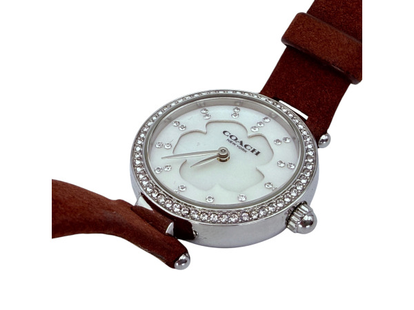 Coach | Elegant Dameshorloge met Kristallen Bezel – foto 6 – kavel bij XL Auctions