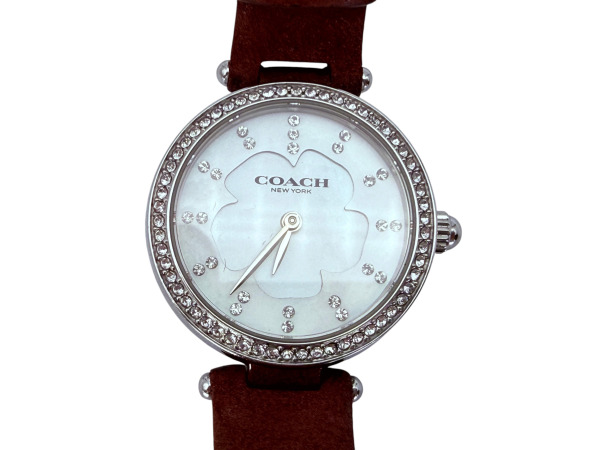 Coach | Elegant Dameshorloge met Kristallen Bezel – foto 8 – kavel bij XL Auctions