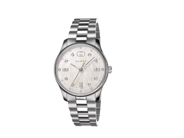 Gucci | G-Timeless Parelmoer Dameshorloge met Diamant