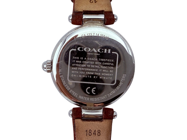 Coach | Elegant Dameshorloge met Kristallen Bezel – foto 10 – kavel bij XL Auctions