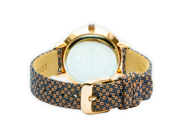 Bergson Ocean dameshorloge rosegoud 33mm – foto 2 – kavel bij XL Auctions
