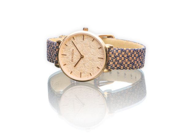 Bergson Ocean dameshorloge rosegoud 33mm – foto 4 – kavel bij XL Auctions