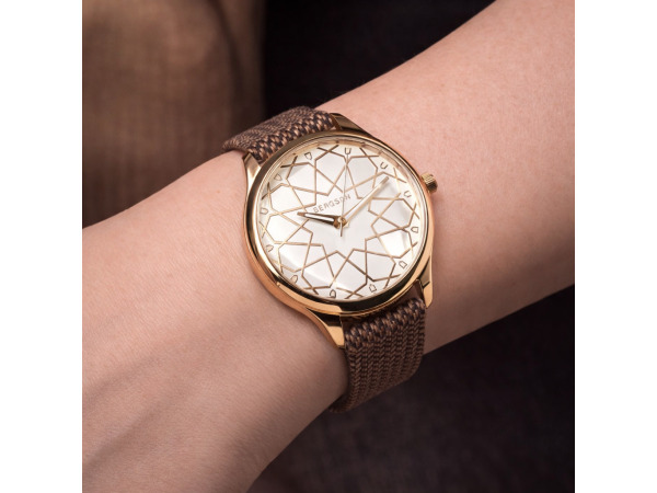 Bergson Ocean dameshorloge rosegoud 33mm – foto 3 – kavel bij XL Auctions