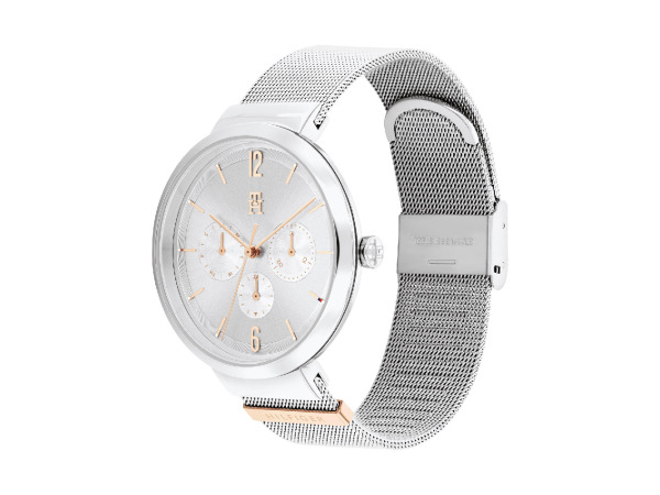 Tommy Hilfiger Horloge Lidia Zilver 40mm – foto 3 – kavel bij XL Auctions