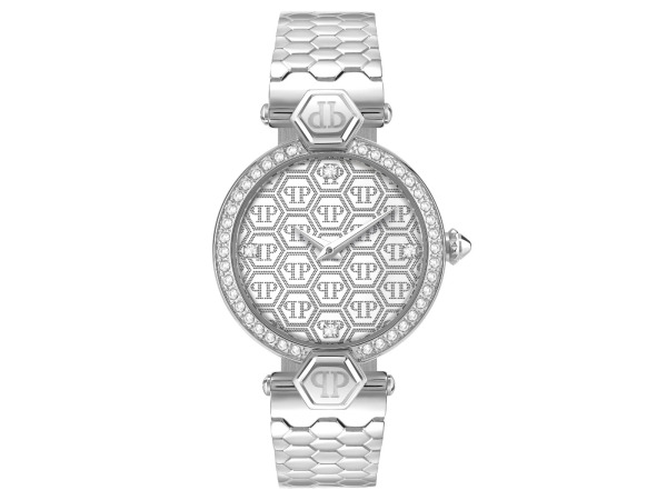 Philipp Plein horloge Plein Couture dames zilver – foto 2 – kavel bij XL Auctions