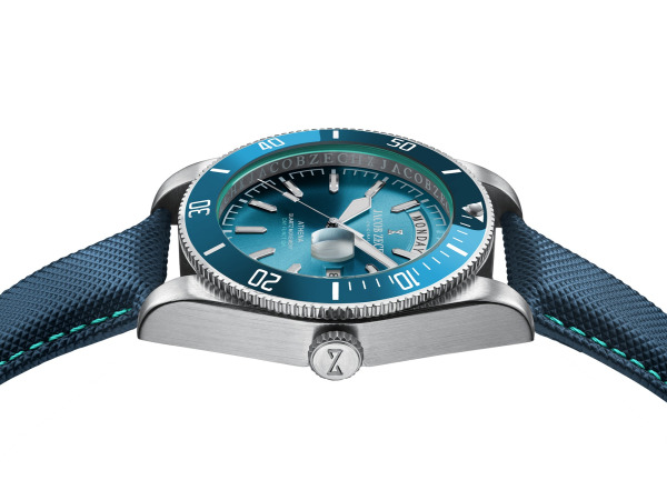 Jacob Zech Horloge Athena Blauw/Zilver 42mm – foto 4 – kavel bij XL Auctions