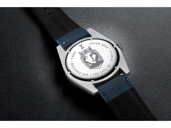 Jacob Zech Horloge Athena Blauw/Zilver 42mm – foto 6 – kavel bij XL Auctions