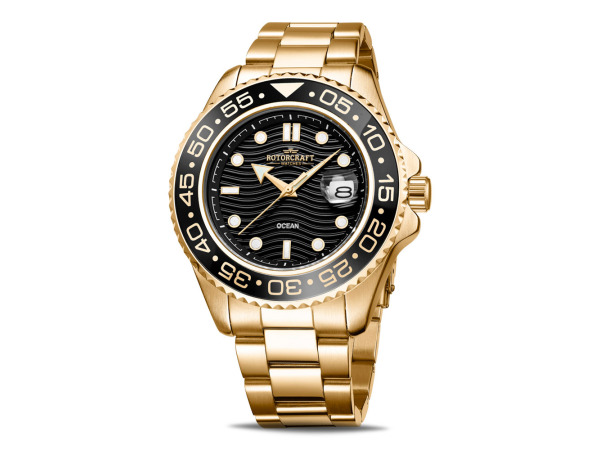 Rotorcraft horloge Ocean RC4405 heren goud