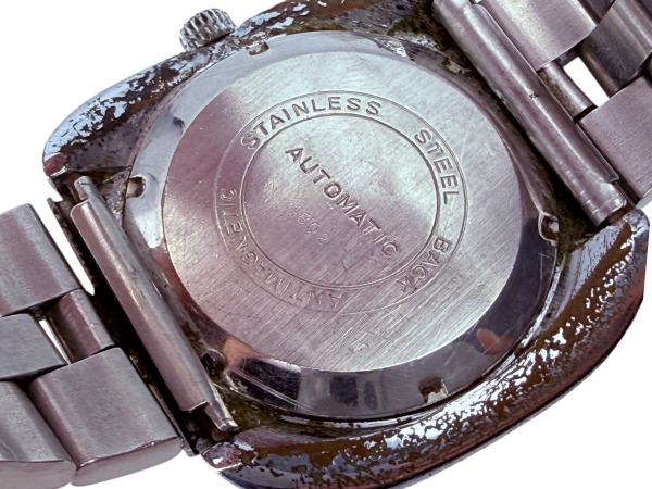 Laureat | Vintage Cushion Case Automaat Horloge – foto 3 – kavel bij XL Auctions