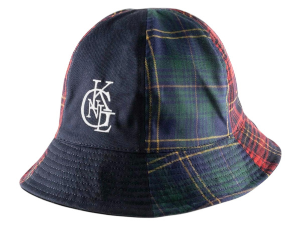 Kangol | Stijlvolle Tartan Patchwork Bucket Hat 