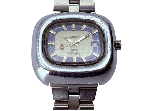 Laureat | Vintage Cushion Case Automaat Horloge – foto 5 – kavel bij XL Auctions