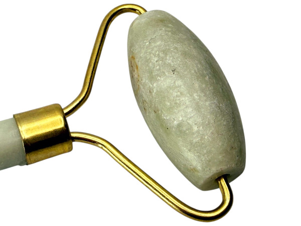 Luxe Jade Gezichtsroller met Goudkleurig Montuur – foto 5 – kavel bij XL Auctions