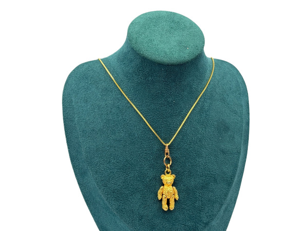 Exclusief Collier met Beweegbare Teddybeer – foto 2 – kavel bij XL Auctions