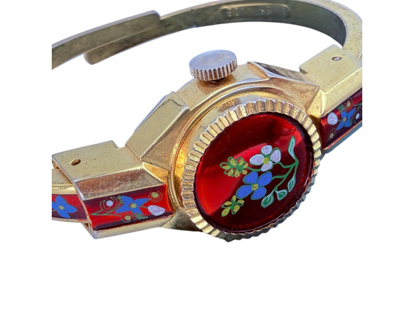 Hudson |Emaille Secret Bangle Horloge – foto 3 – kavel bij XL Auctions