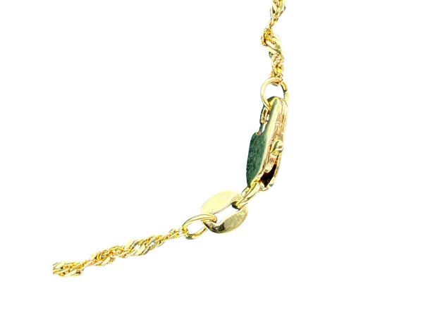 Vintage | Elegante Ketting met Zeilschip Hanger – foto 4 – kavel bij XL Auctions