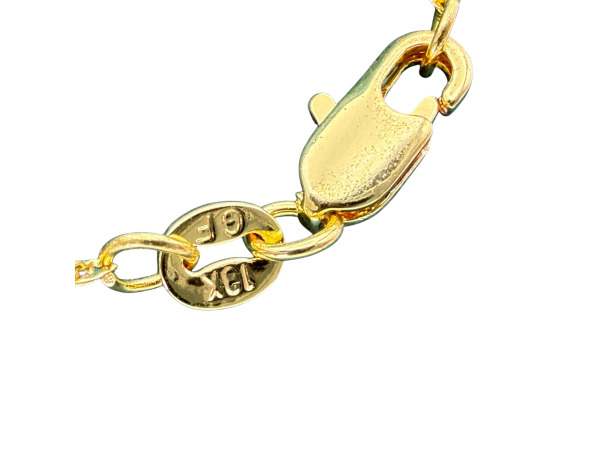Vintage | Elegante Ketting met Zeilschip Hanger – foto 5 – kavel bij XL Auctions