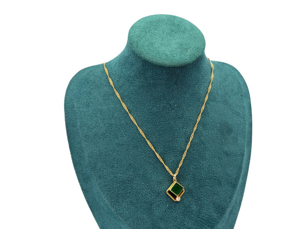 Vintage | Chique 18K Gold Filled Ketting met Hanger – foto 2 – kavel bij XL Auctions