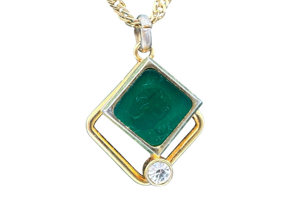 Vintage | Chique 18K Gold Filled Ketting met Hanger – foto 3 – kavel bij XL Auctions