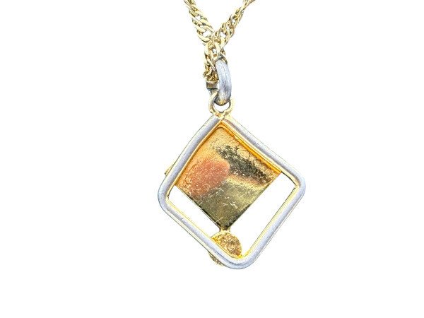 Vintage | Chique 18K Gold Filled Ketting met Hanger – foto 4 – kavel bij XL Auctions