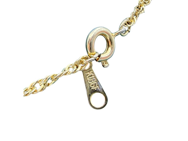 Vintage | Chique 18K Gold Filled Ketting met Hanger – foto 5 – kavel bij XL Auctions