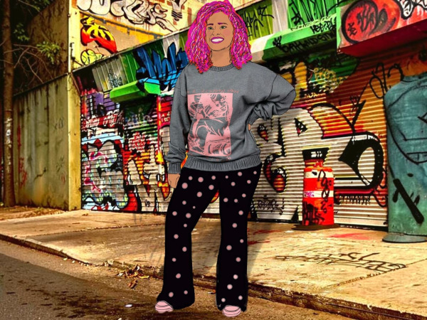 Brood by Lola Pop | Iconische Herman Brood Sweater – foto 2 – kavel bij XL Auctions