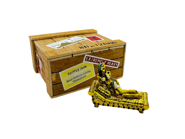 Veronese | Verguld Miniatuur Cleopatra op Chaise – foto 2 – kavel bij XL Auctions