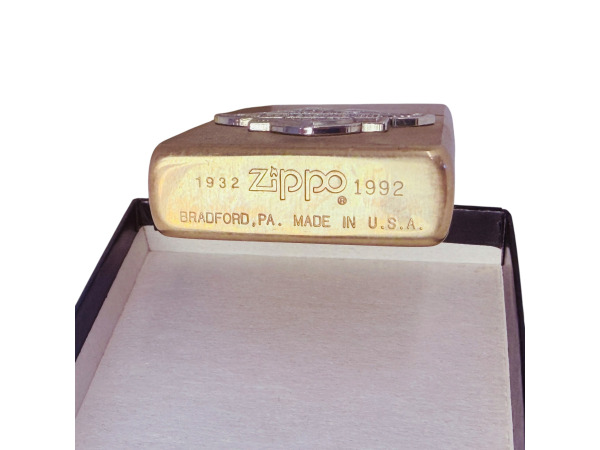 Zippo | Zeldzame Harley-Davidson Brass Aansteker – foto 3 – kavel bij XL Auctions