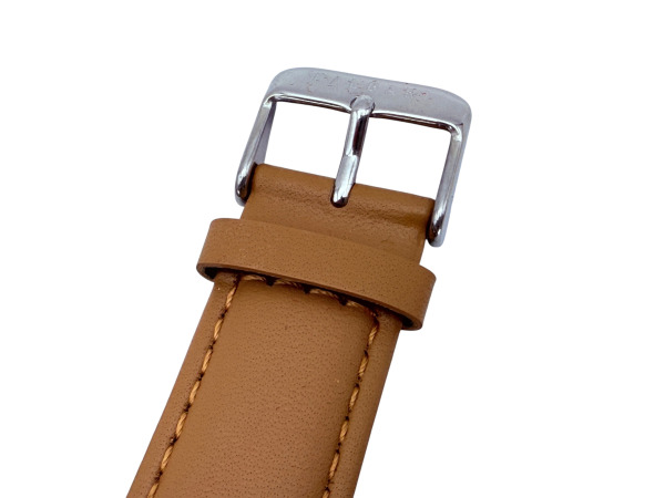 Wailer | Elegant Tonneau Dresswatch met Lederen Band – foto 3 – kavel bij XL Auctions