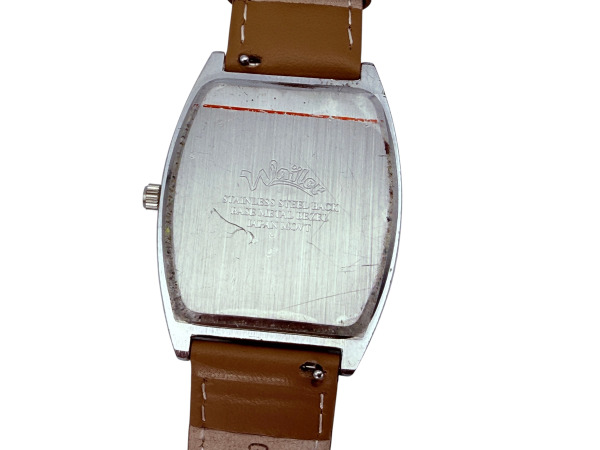 Wailer | Elegant Tonneau Dresswatch met Lederen Band – foto 7 – kavel bij XL Auctions